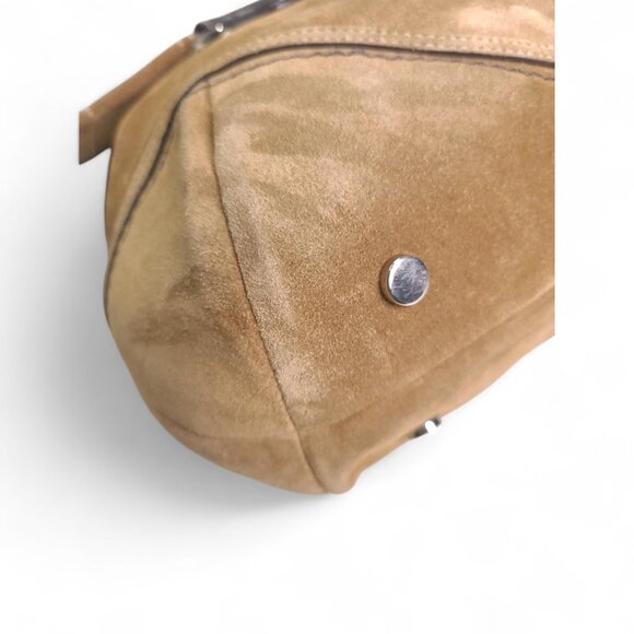 COACH Soho Suede Y2K Satchel in tan/brown - Picture 6 of 10